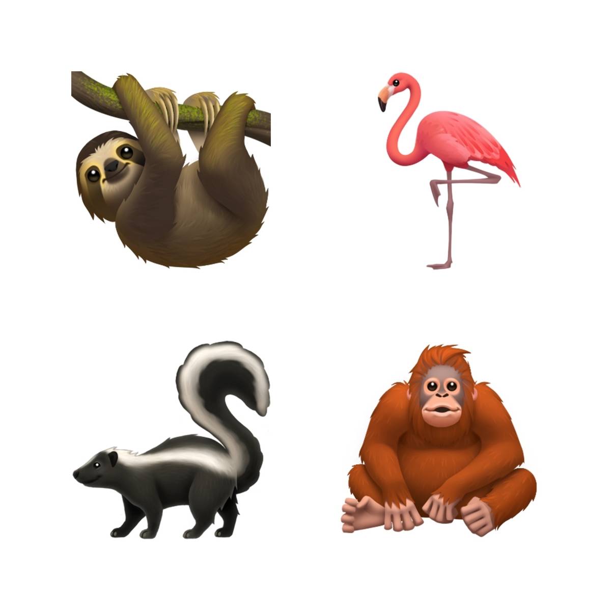 全新 emoji 表情提前看：预计在 iOS 13 正式版发布后推出