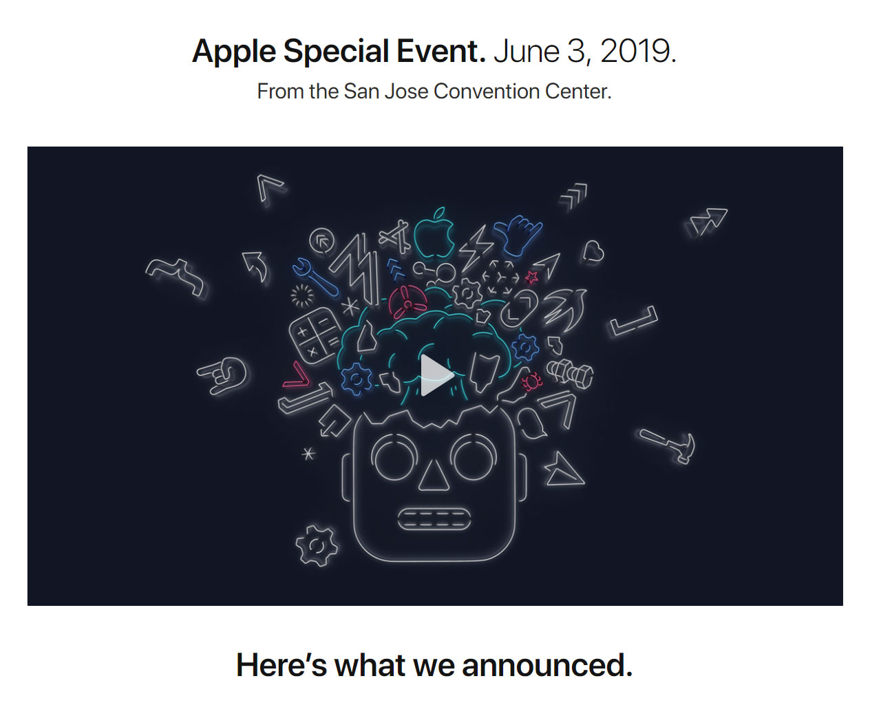 错过 WWDC 2019 怎么办？WWDC 在线回放地址（附中文字幕）