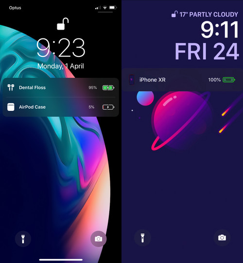 教你在 iPhone 锁屏界面加入充电详情通知栏