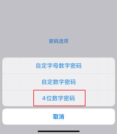 iPhone改不回4位密码(5)