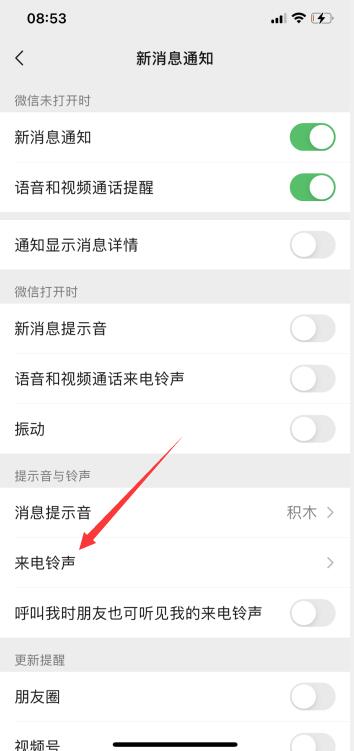 微信怎么设置铃声别人可以听到(3)