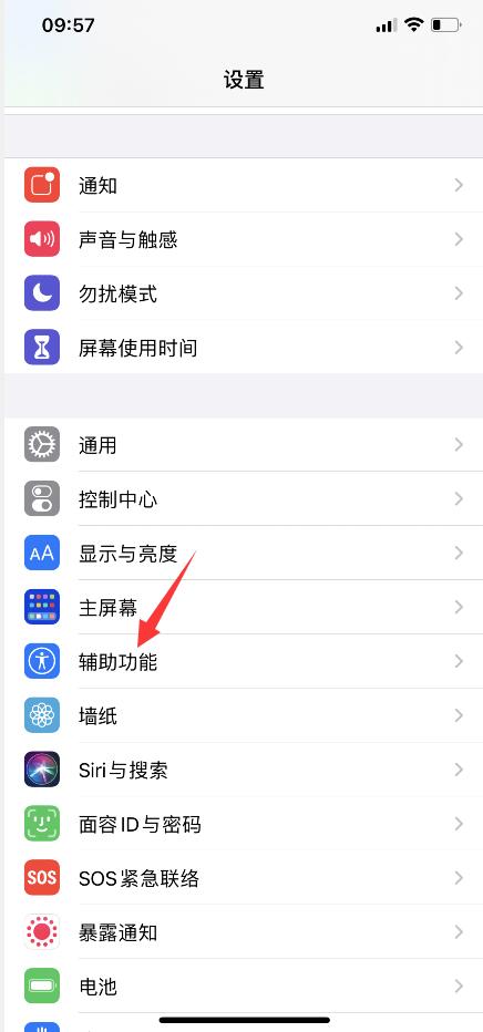 苹果手机ios14系统悬浮球在哪设置(1)