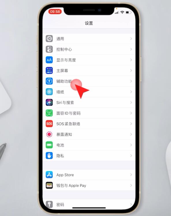 iphone12怎么设置右划返回上一级(1)