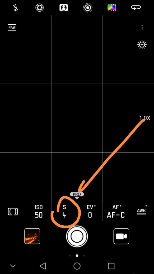 华为手机拍夜景专业模式怎么调(3)