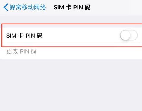 苹果怎么设置sim卡密码(2)