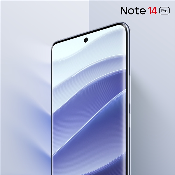 普及高端设计！Redmi Note 14 Pro外观揭晓：双曲面+撞色设计